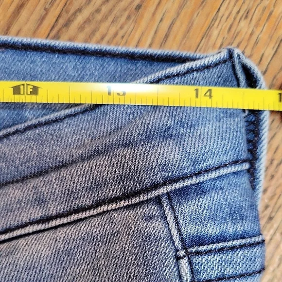Flying Monkey Light Blue Skinny Jeans with Zipper Accents SIZE 27 - Picture 4 of 10